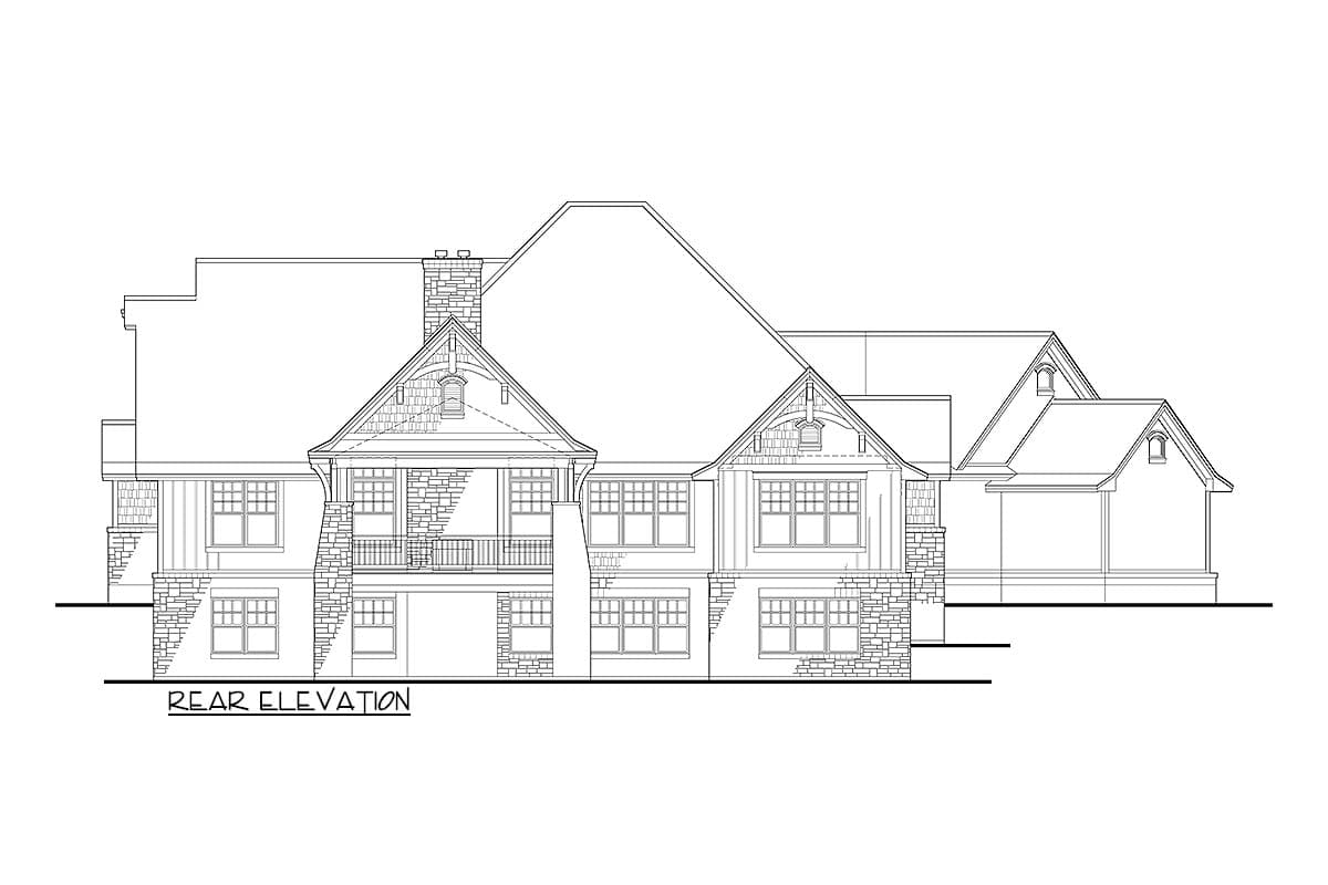 Plan 16899WG: Country Craftsman with Bonus Over Garage - Image #13 - Country, Craftsman, European, New American, Northwest