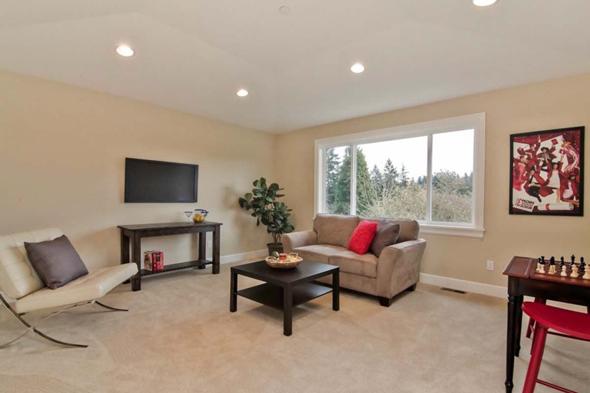 Plan 23719JD: Three Level Traditional House Plan with 4 Car Tandem Garage - Image #13 - Northwest, Shingle, Traditional