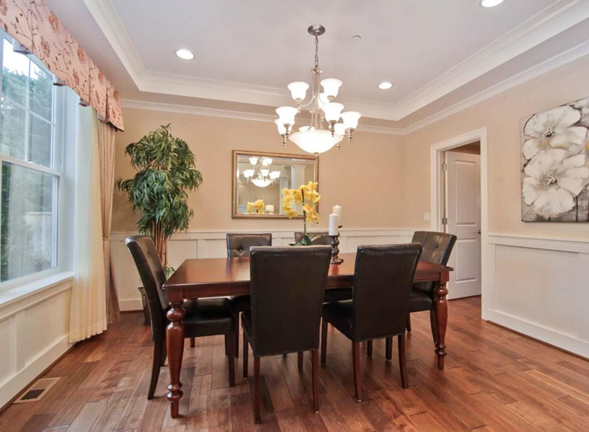 Plan 23719JD: Three Level Traditional House Plan with 4 Car Tandem Garage - Image #8 - Northwest, Shingle, Traditional