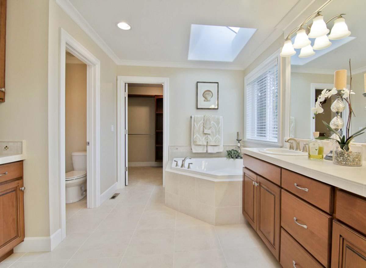 Plan 23719JD: Three Level Traditional House Plan with 4 Car Tandem Garage - Image #12 - Northwest, Shingle, Traditional