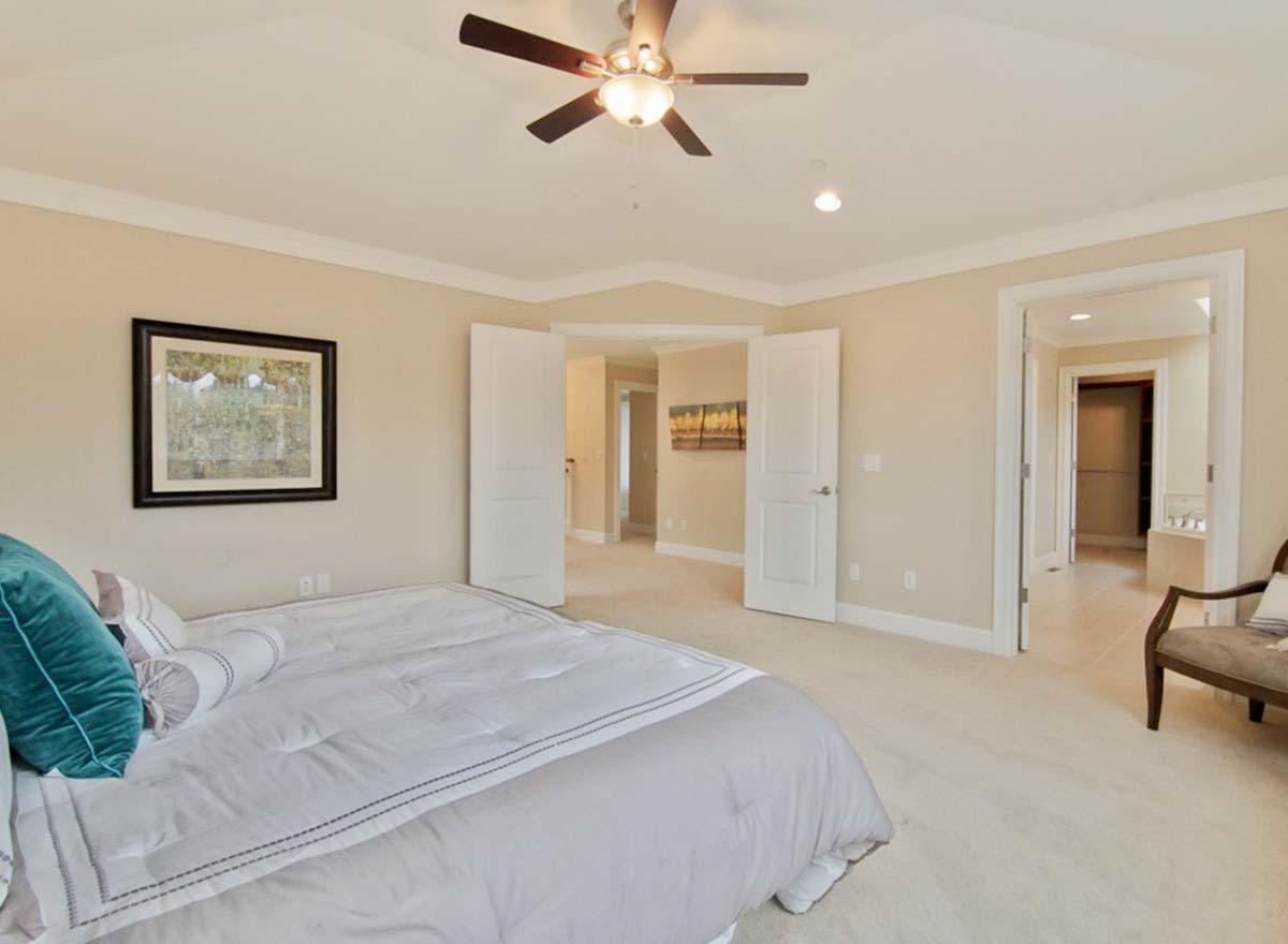 Plan 23719JD: Three Level Traditional House Plan with 4 Car Tandem Garage - Image #11 - Northwest, Shingle, Traditional