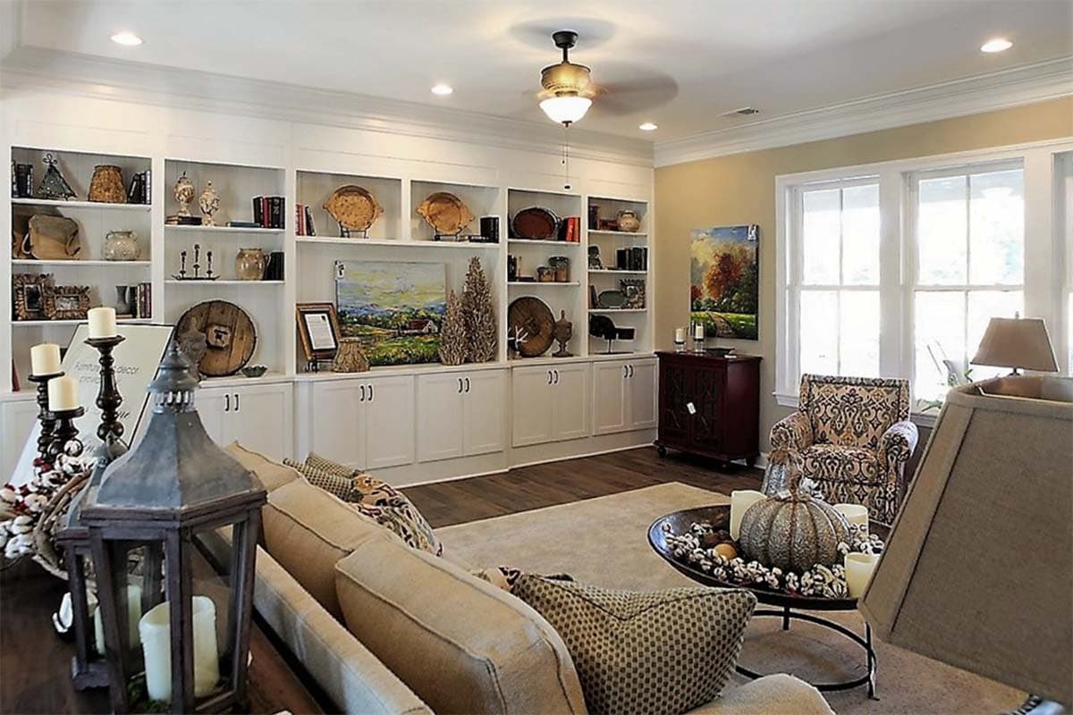 Plan 62142V: Southern Country Ranch Home Plan With Poolhouse - Image #7 - Country, Ranch, Southern, Traditional