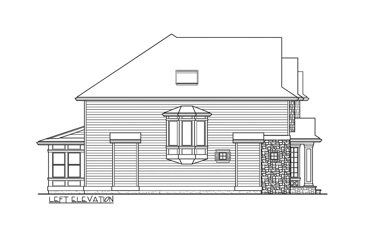 Plan 23722JD: Lavish Traditional House Plan - Image #24 - Craftsman, New American, Northwest, Shingle, Traditional