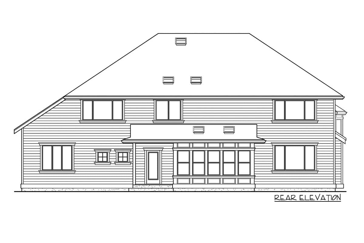 Plan 23722JD: Lavish Traditional House Plan - Image #25 - Craftsman, New American, Northwest, Shingle, Traditional