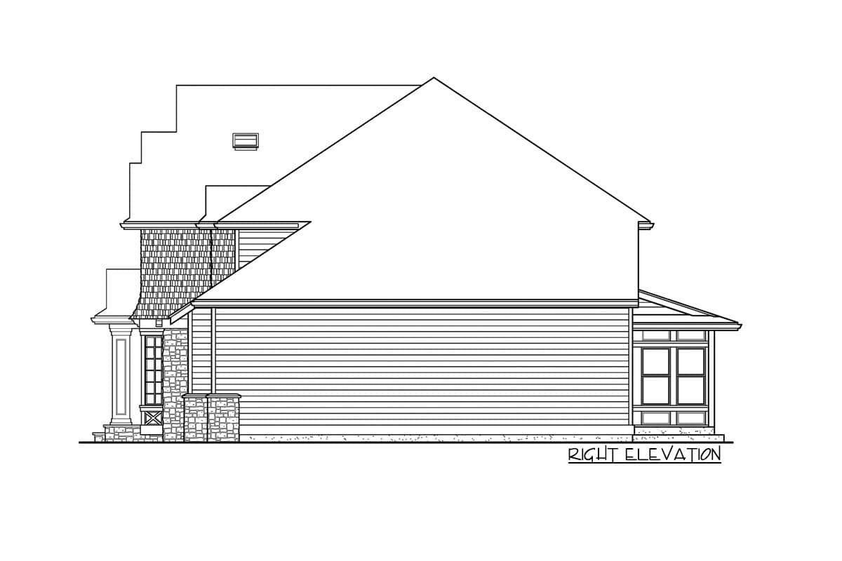 Plan 23722JD: Lavish Traditional House Plan - Image #26 - Craftsman, New American, Northwest, Shingle, Traditional