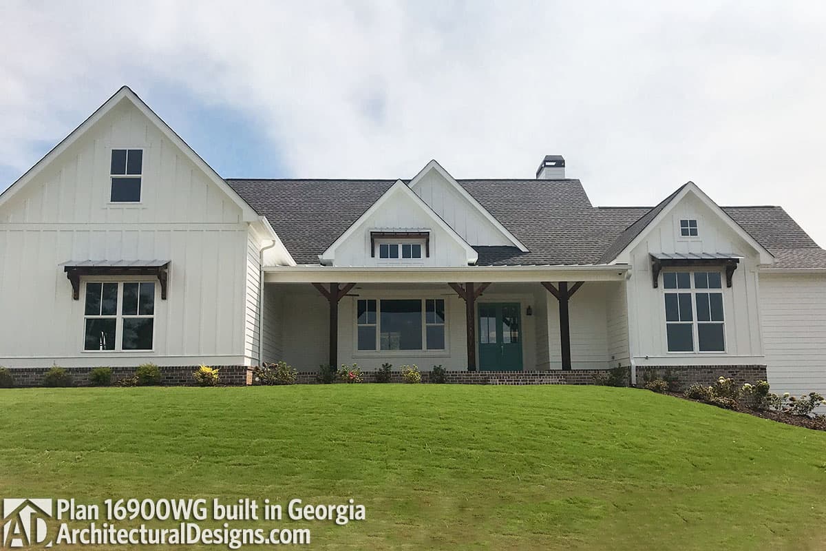 build gallery item - House Plan 16900WG comes to life in Georgia