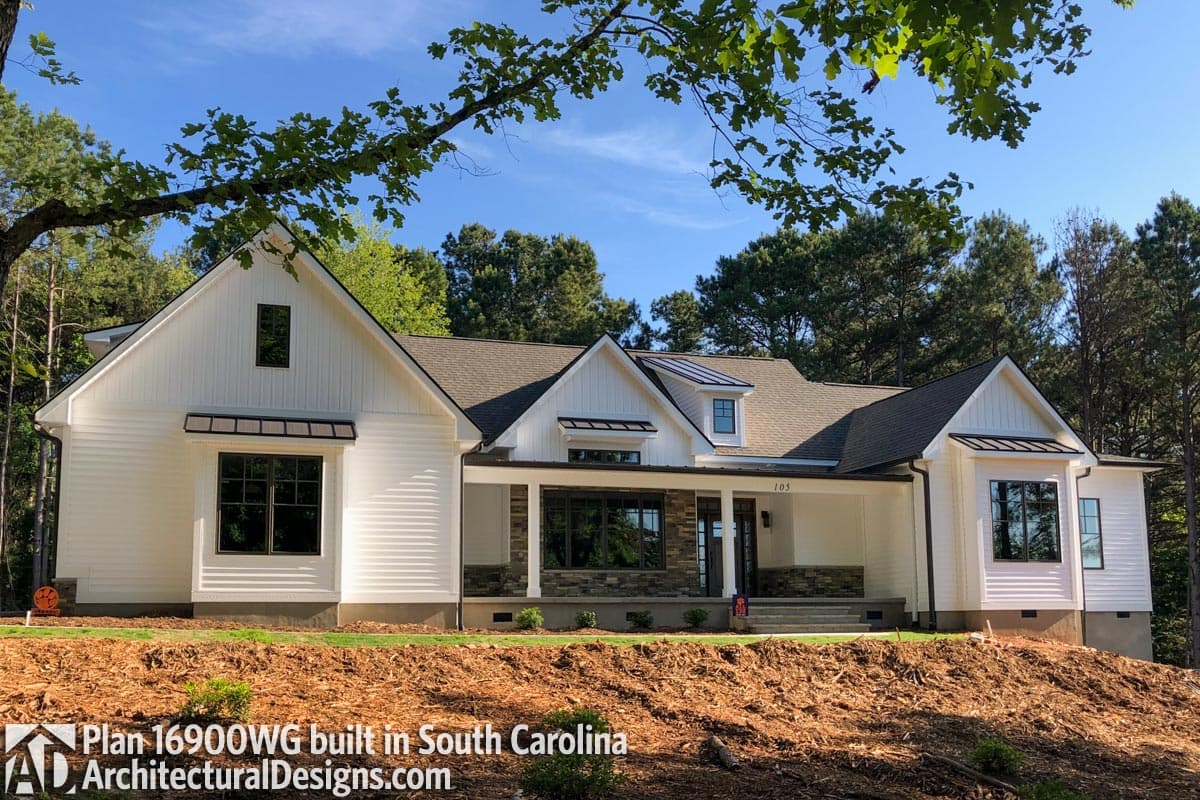 build gallery item - Modern Farmhouse 16900WG Comes to Life in South Carolina
