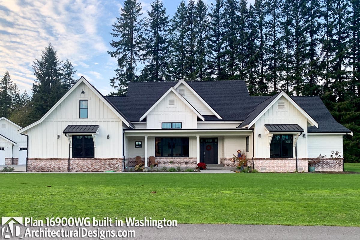 build gallery item - Farmhouse Plan 16900WG Comes to Life in Washington