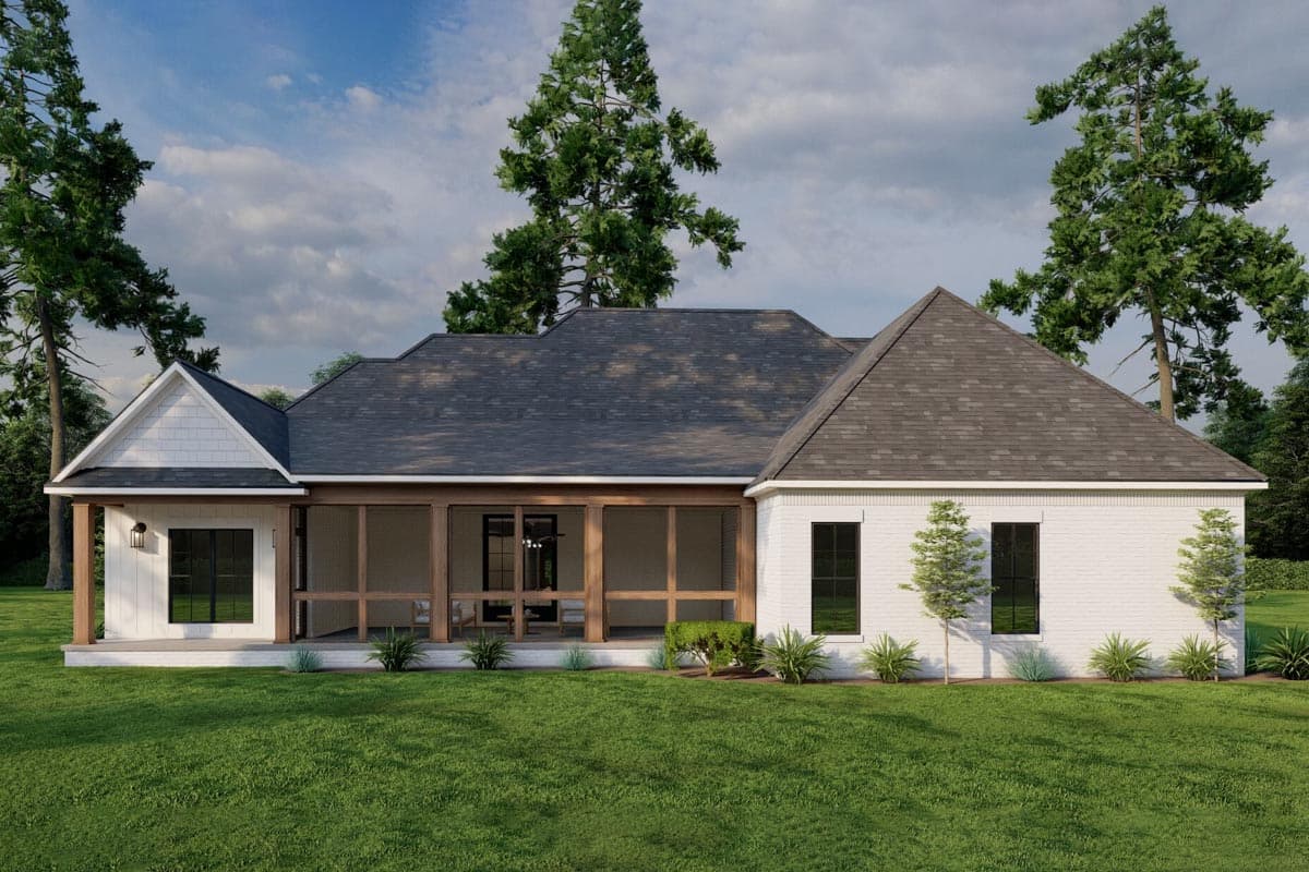 Plan 70572MK: Traditional House Plan With A Rustic Twist - 2199 Sq Ft - Image #16 - Craftsman, European, Traditional