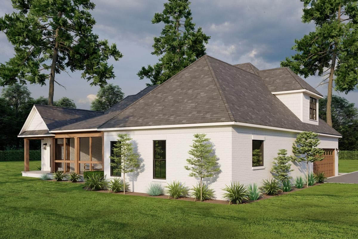 Plan 70572MK: Traditional House Plan With A Rustic Twist - 2199 Sq Ft - Image #17 - Craftsman, European, Traditional