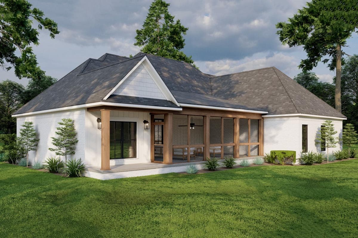 Plan 70572MK: Traditional House Plan With A Rustic Twist - 2199 Sq Ft - Image #18 - Craftsman, European, Traditional