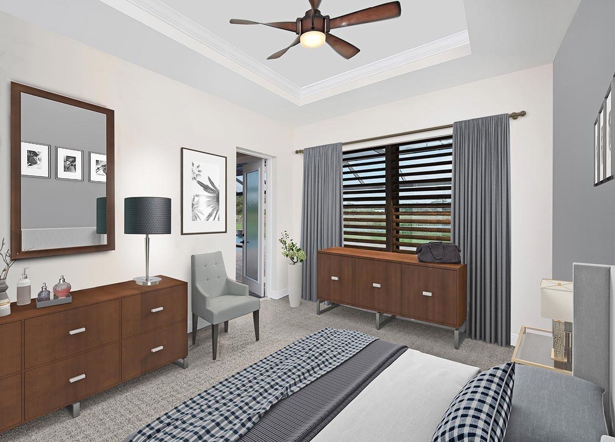 Plan 33198ZR: Mediterranean Home Plan Under 3000 Square Feet with 3 Guest Bedrooms - 2953 Sq Ft - Image #16 - European, Mediterranean, Ranch, Transitional, Tuscan