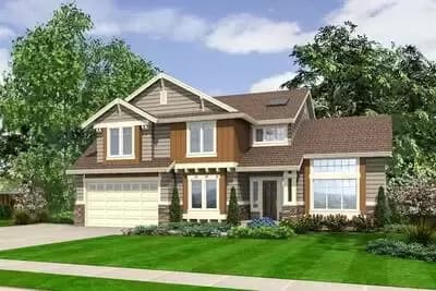 Craftsman House Plan Comes In Multiple Versions