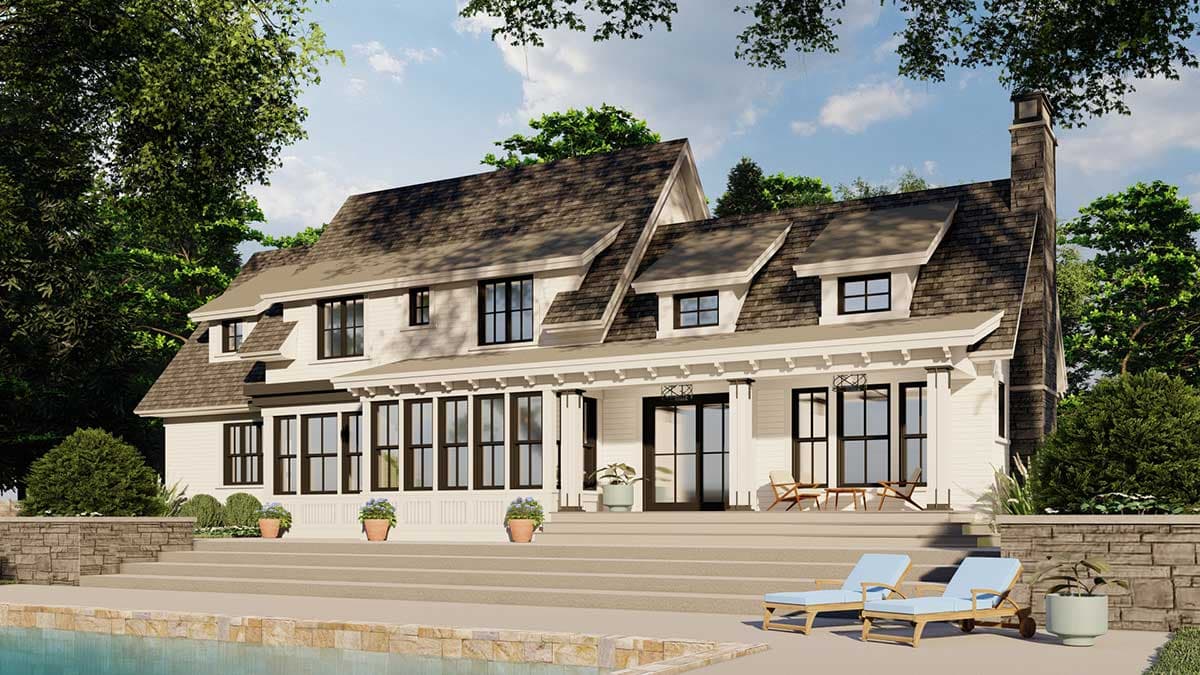 Plan 14659RK: Exciting 3-Bed Modern Farmhouse House Plan with Home Office - Image #5 - Country, Farmhouse, Modern Farmhouse, New American