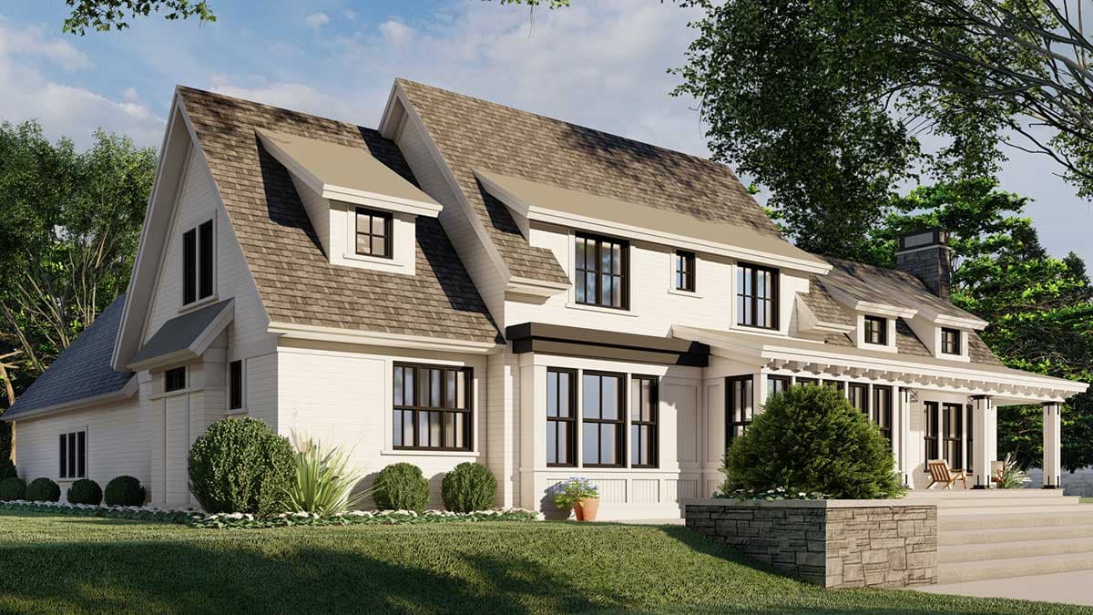 Plan 14659RK: Exciting 3-Bed Modern Farmhouse House Plan with Home Office - Image #6 - Country, Farmhouse, Modern Farmhouse, New American