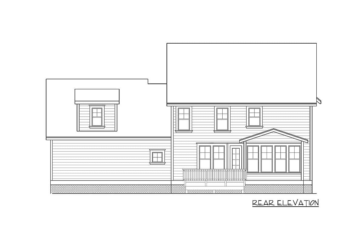 Plan 500031VV: Charming Craftsman with Optional Bonus Room  - Image #4 - Craftsman, Traditional