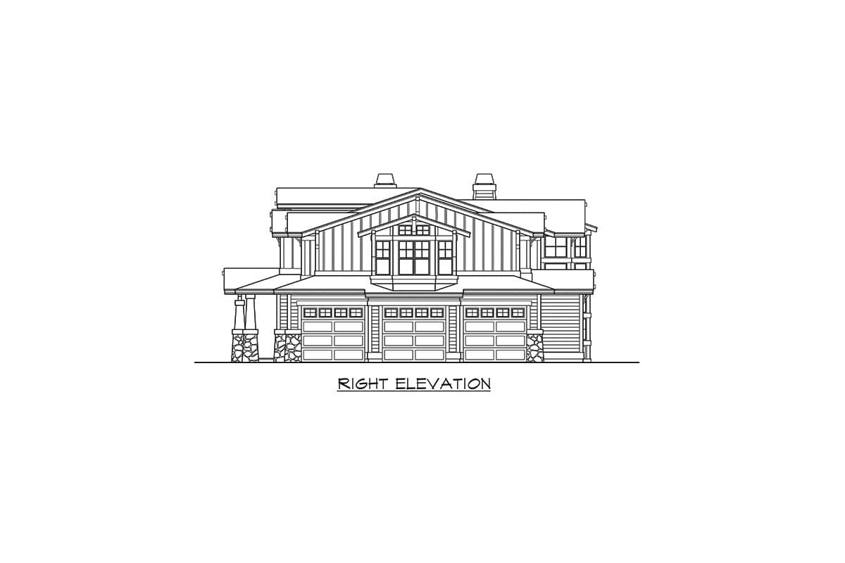 Plan 23728JD: Striking 4-Bed Craftsman House Plan With Wine Room - Image #29 - Craftsman, Northwest, Traditional
