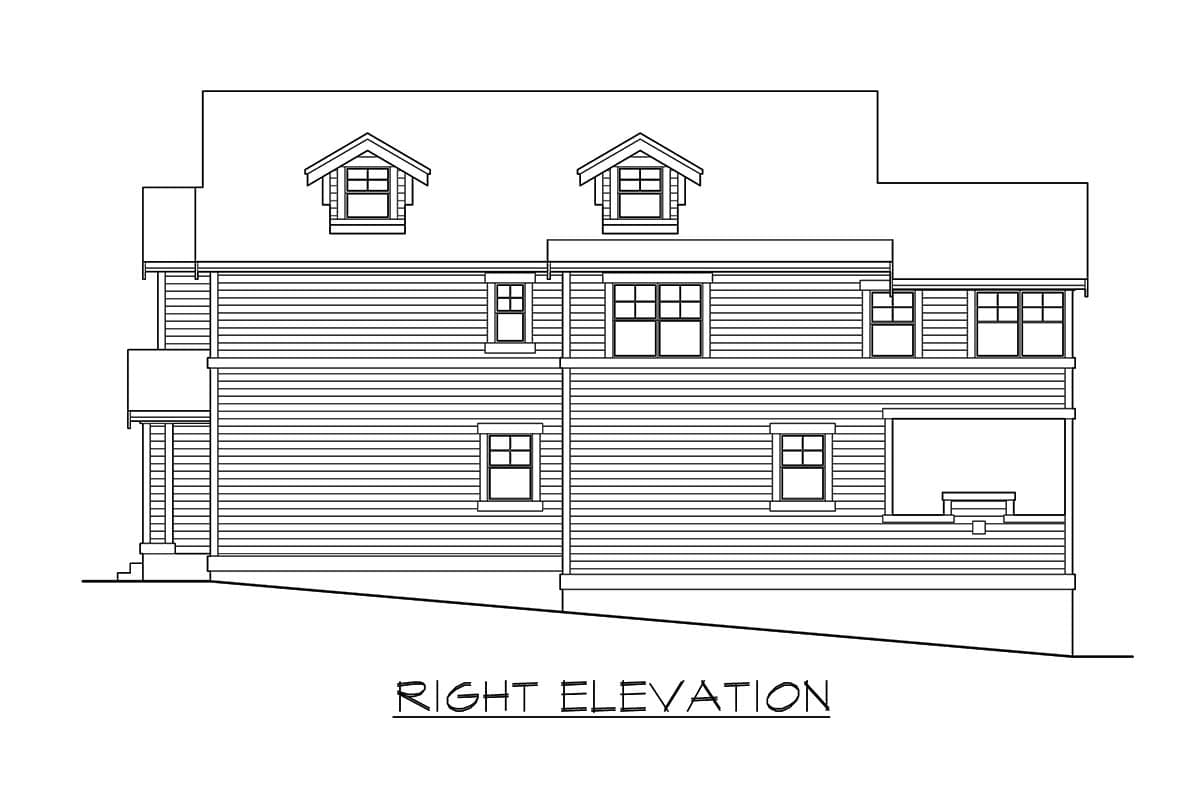 Plan 23729JD: Up To Eight Bedrooms and Four Levels - Image #29 - Craftsman, New American, Northwest, Shingle, Traditional