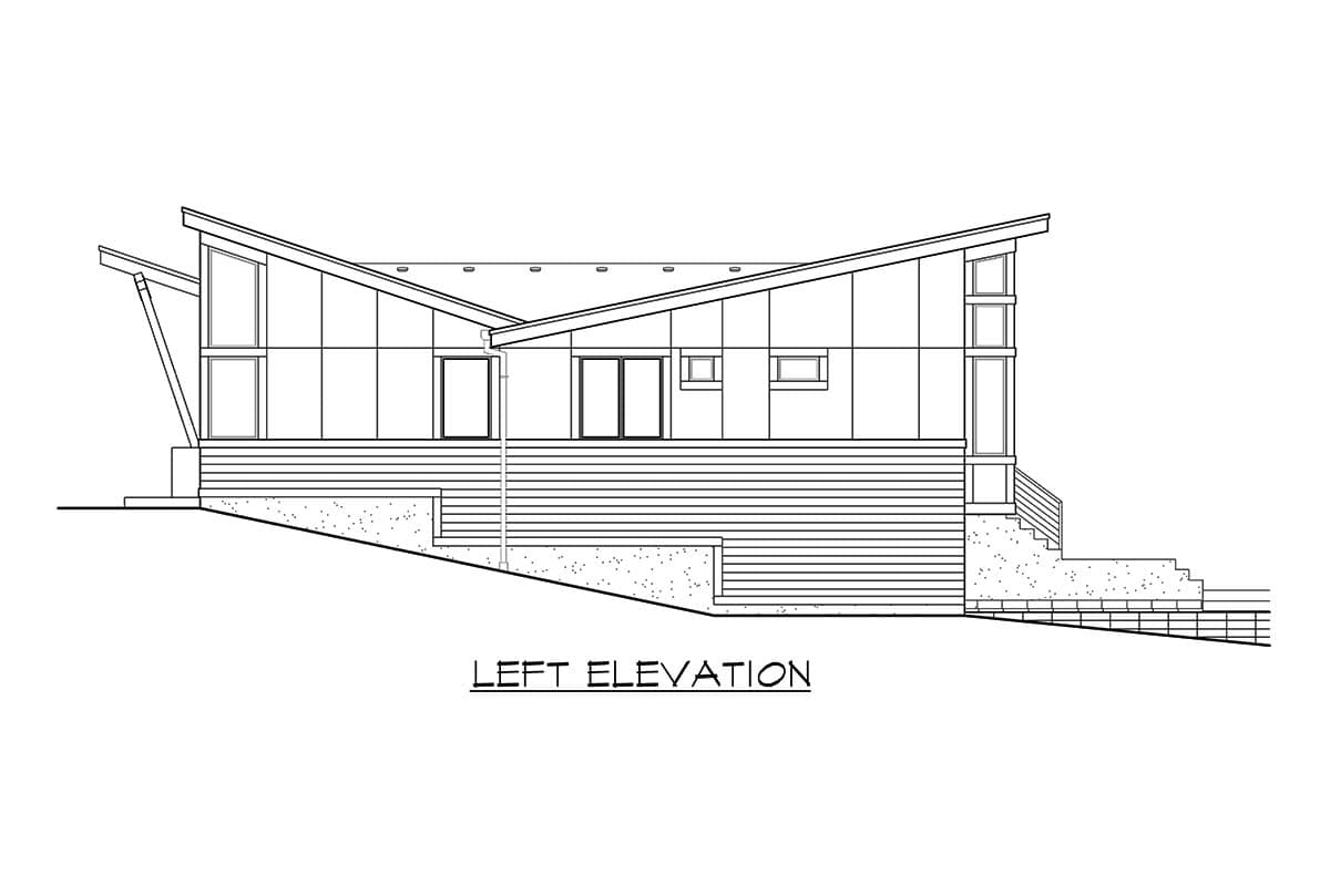 Plan 23731JD: Striking Modern House Plan - Image #26 - Contemporary, Modern, Northwest