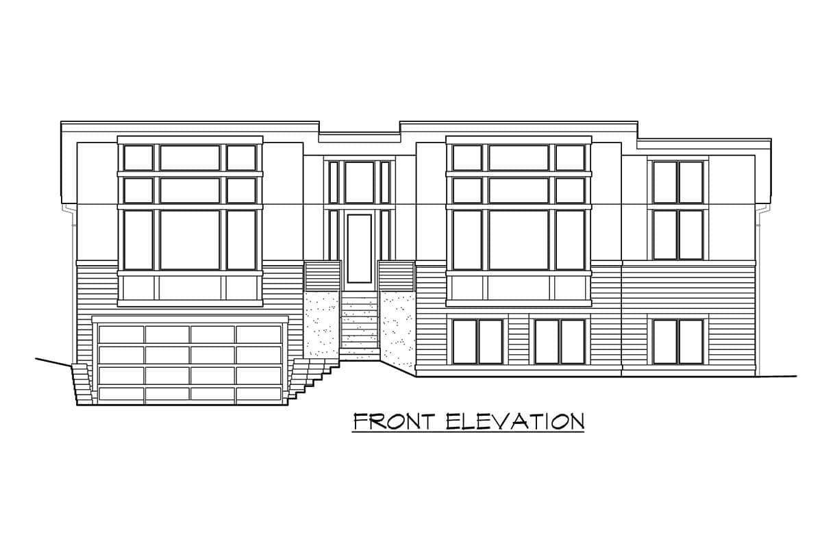 Plan 23731JD: Striking Modern House Plan - Image #25 - Contemporary, Modern, Northwest