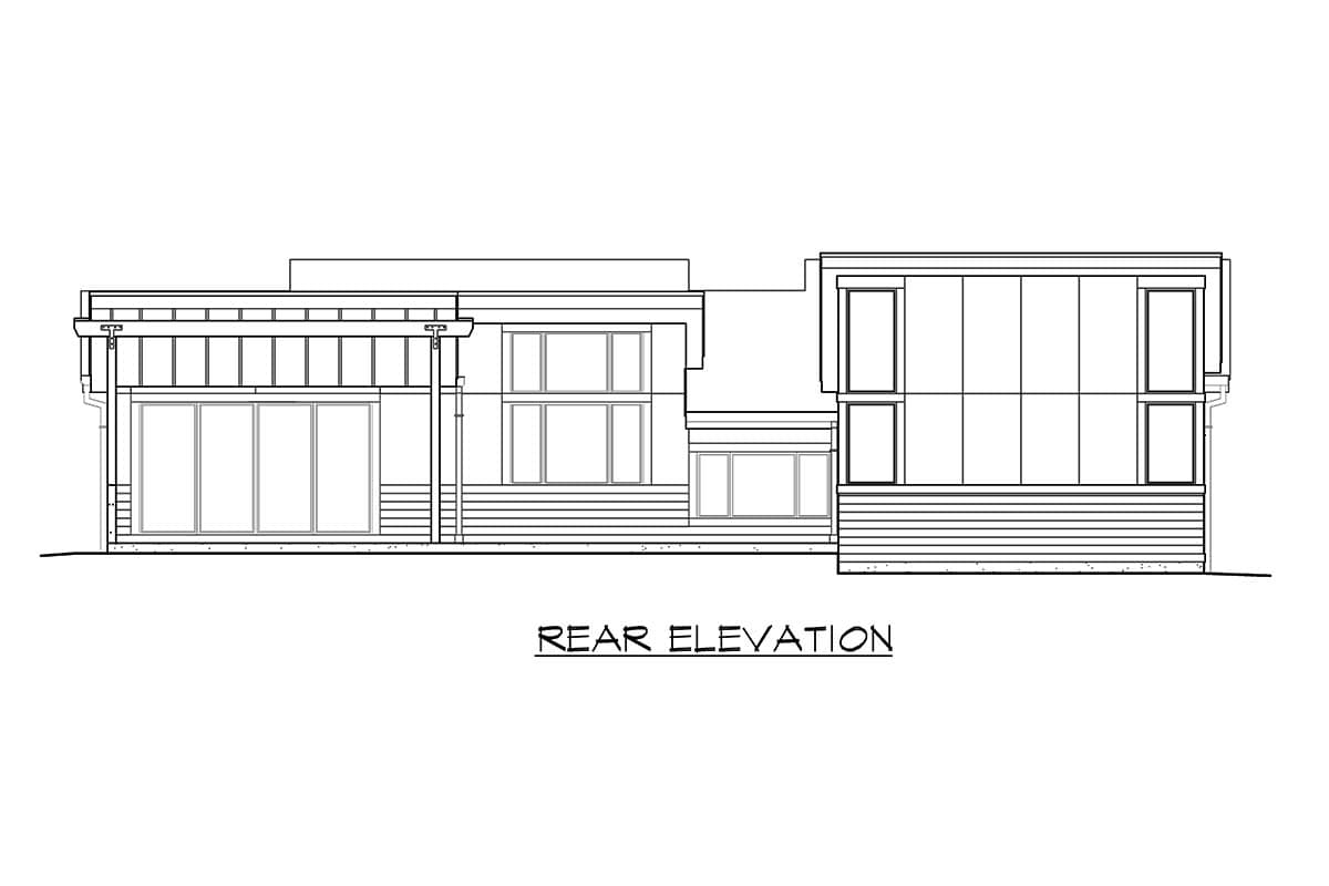 Plan 23731JD: Striking Modern House Plan - Image #27 - Contemporary, Modern, Northwest