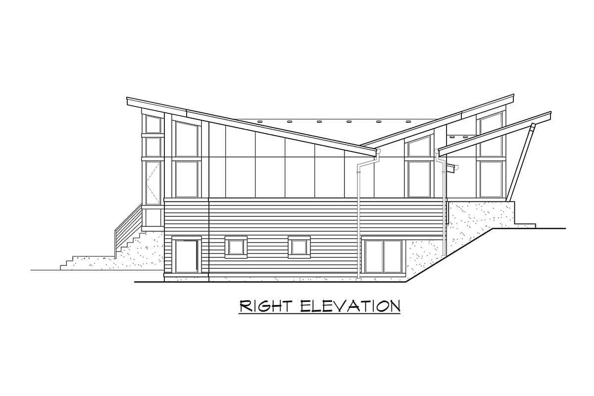 Plan 23731JD: Striking Modern House Plan - Image #28 - Contemporary, Modern, Northwest