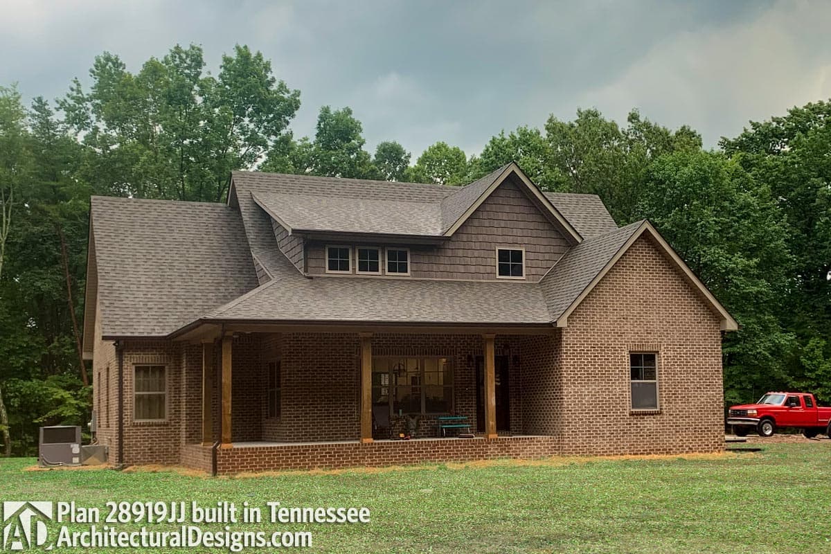 build gallery item - Modern Farmhouse Plan 28919JJ Comes to Life in Tennessee