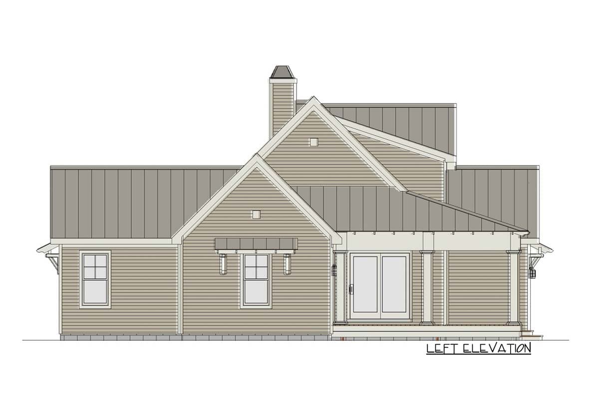 Plan 28919JJ: Country Farmhouse Plan With Detached Garage - Image #9 - Country, Farmhouse, Modern Farmhouse, New American