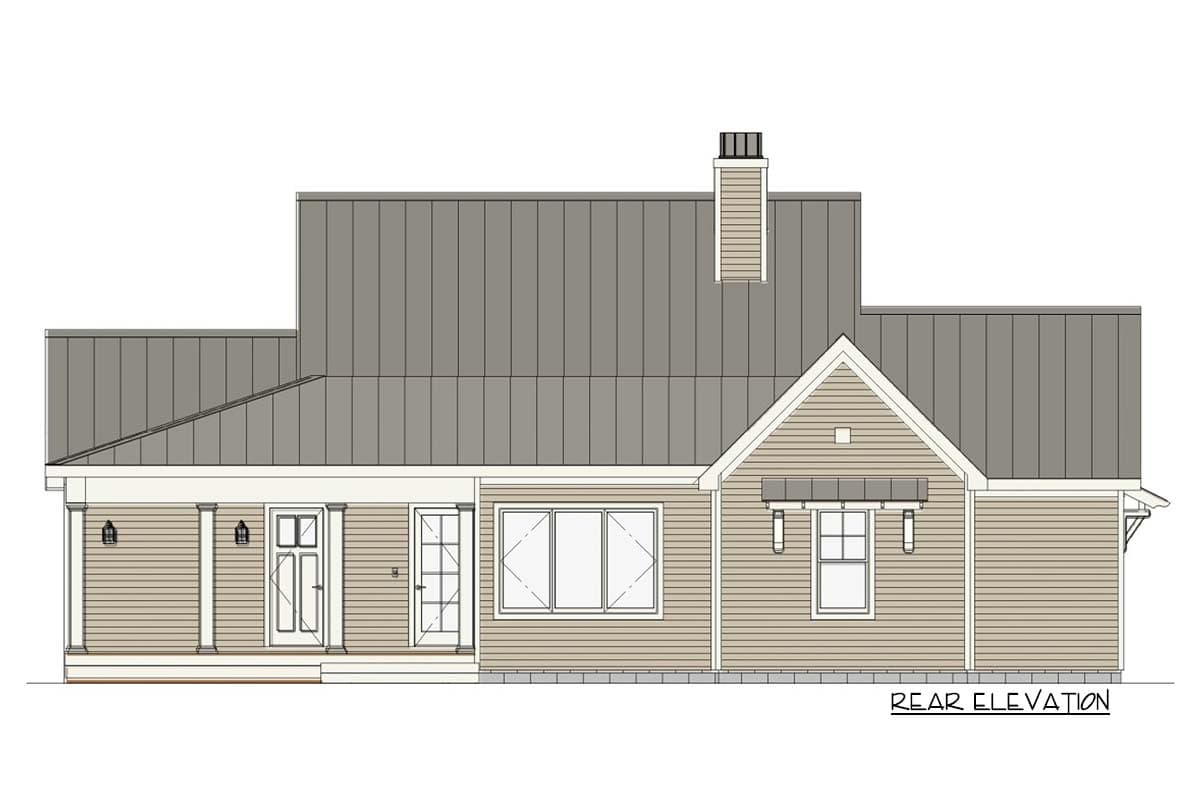 Plan 28919JJ: Country Farmhouse Plan With Detached Garage - Image #10 - Country, Farmhouse, Modern Farmhouse, New American