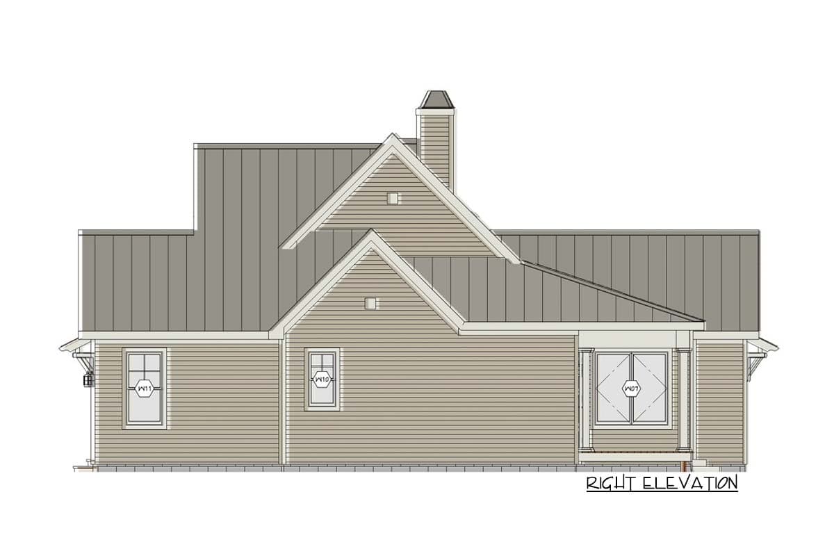 Plan 28919JJ: Country Farmhouse Plan With Detached Garage - Image #11 - Country, Farmhouse, Modern Farmhouse, New American