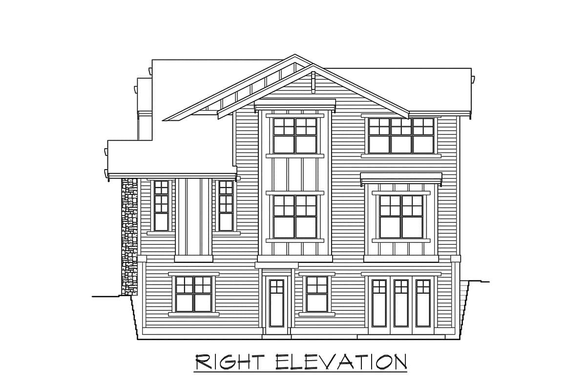 Plan 23760JD: Craftsman House Plan with Media and Rec Rooms Included - Image #18 - Craftsman, Mountain, New American, Northwest, Shingle, Traditional