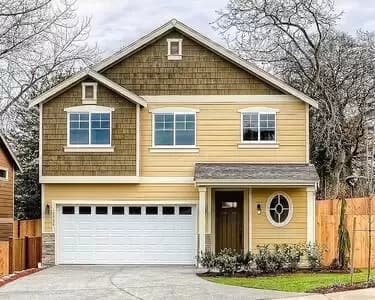 Narrow Lot Traditional House Plan