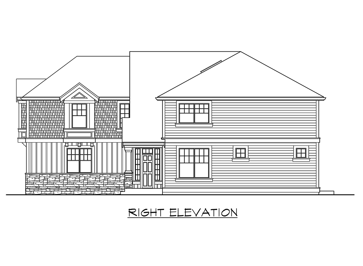 Plan 23732JD: Two-Story Traditional Home for a Narrow Lot - Image #43 - Craftsman, Northwest, Shingle, Traditional