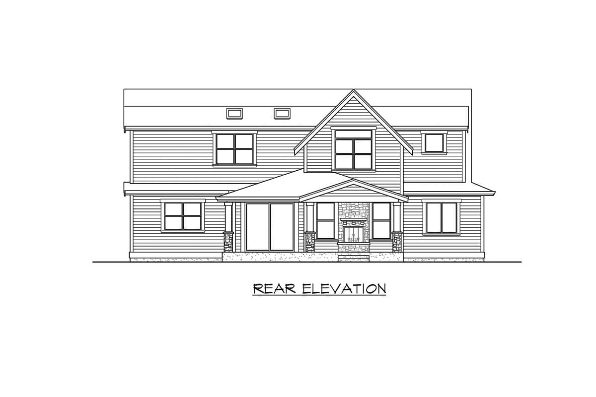 Plan 23735JD: Farmhouse Chic - Image #28 - Farmhouse, New American, Traditional