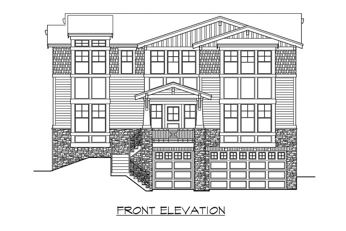 Plan 23737JD: Bonus Room and Media Room Included! - Image #25 - Craftsman, New American, Northwest