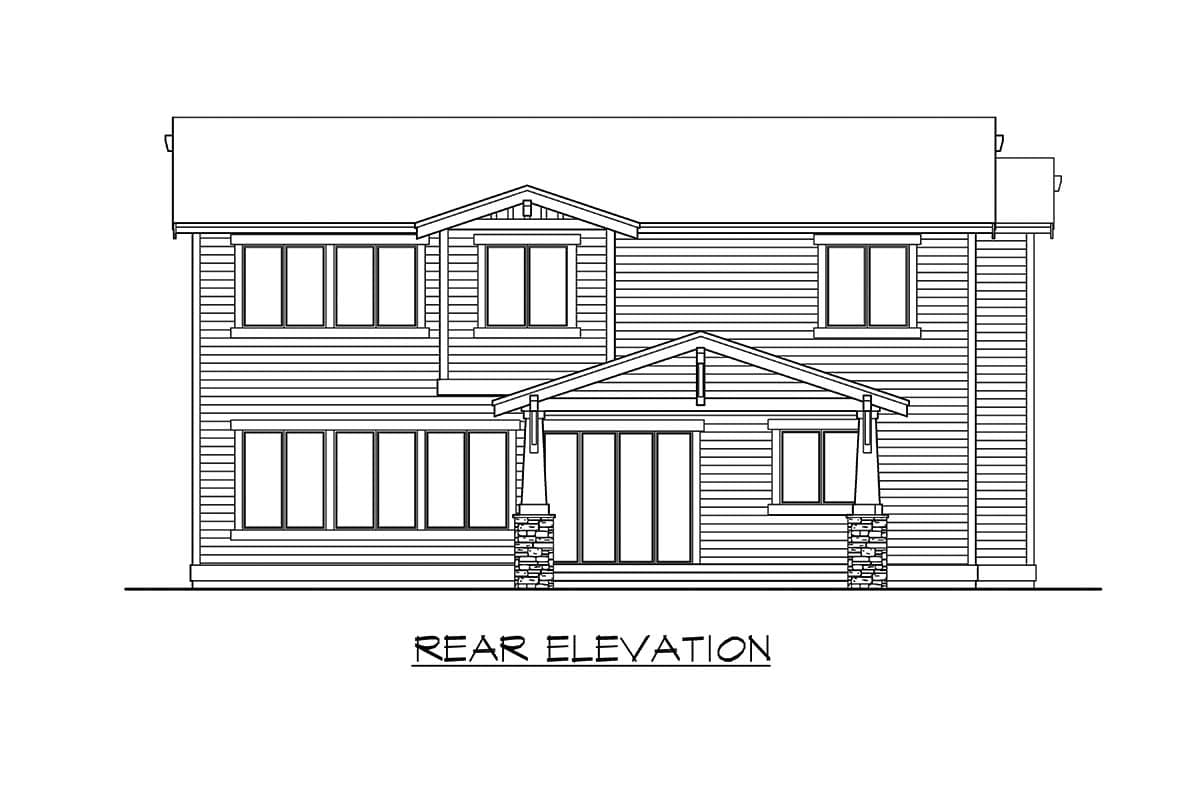 Plan 23737JD: Bonus Room and Media Room Included! - Image #27 - Craftsman, New American, Northwest