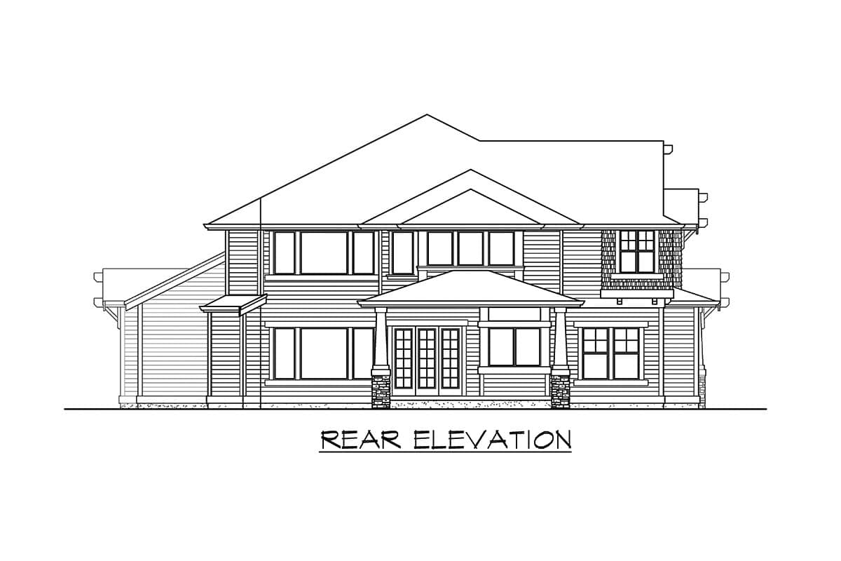 Plan 23740JD: Grand Craftsman House Plan - Image #28 - Coastal, Craftsman, Northwest