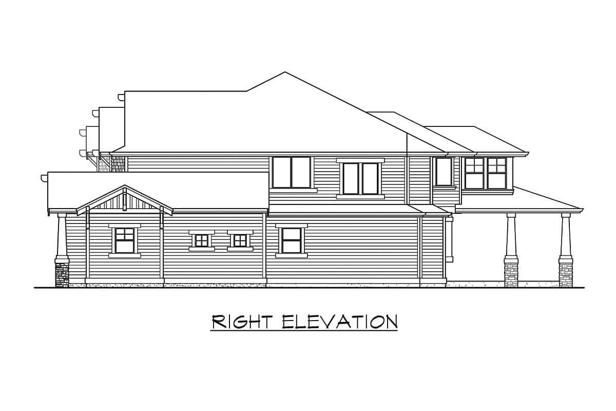 Plan 23740JD: Grand Craftsman House Plan - Image #29 - Coastal, Craftsman, Northwest