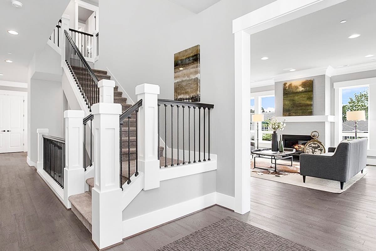 Plan 23743JD: Three-Story Northwest House Plan Ideal for a Side-sloping Lot - Image #7 - Northwest, Traditional