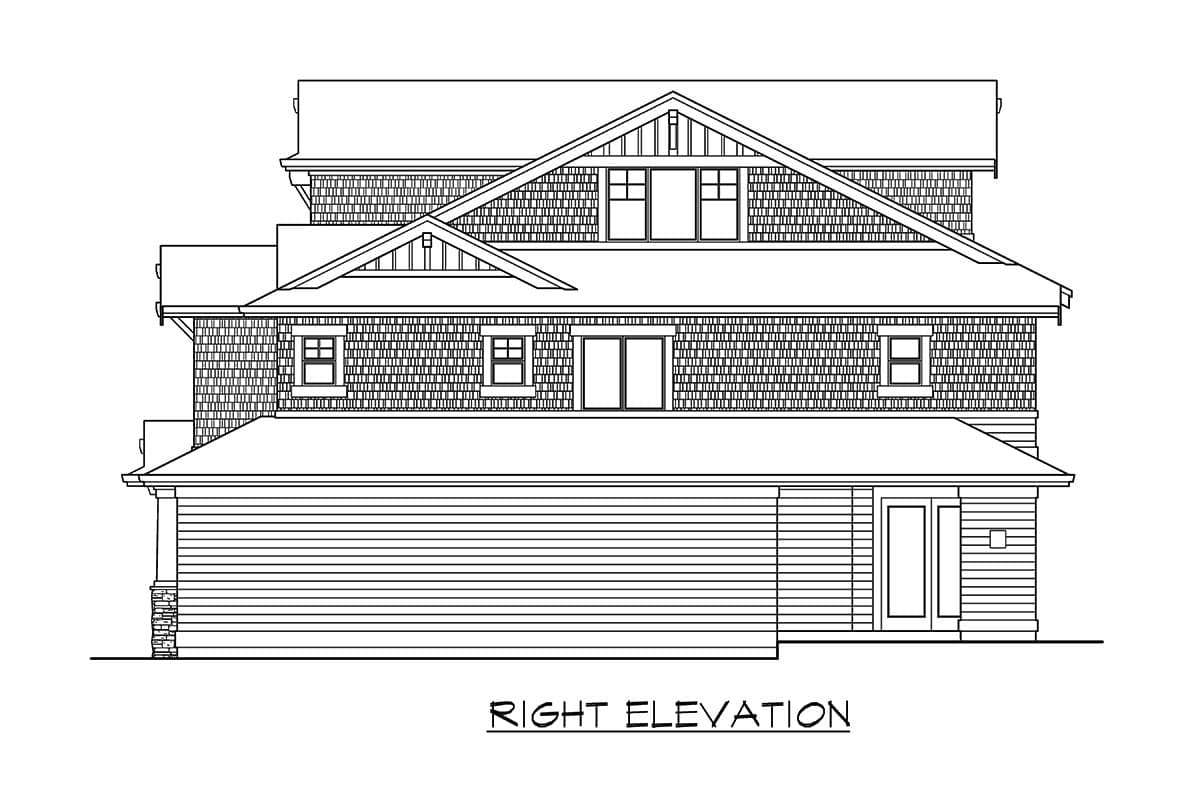 Plan 23744JD: Upscale Craftsman House Plan with Third Floor Playroom - Image #28 - Craftsman, New American, Northwest, Shingle