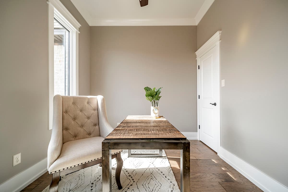 Plan 70575SND: Modern French Country House Plan With Optional Upstairs Game Room - 2352 Sq Ft - Image #6 - European, French Country, Traditional, Transitional