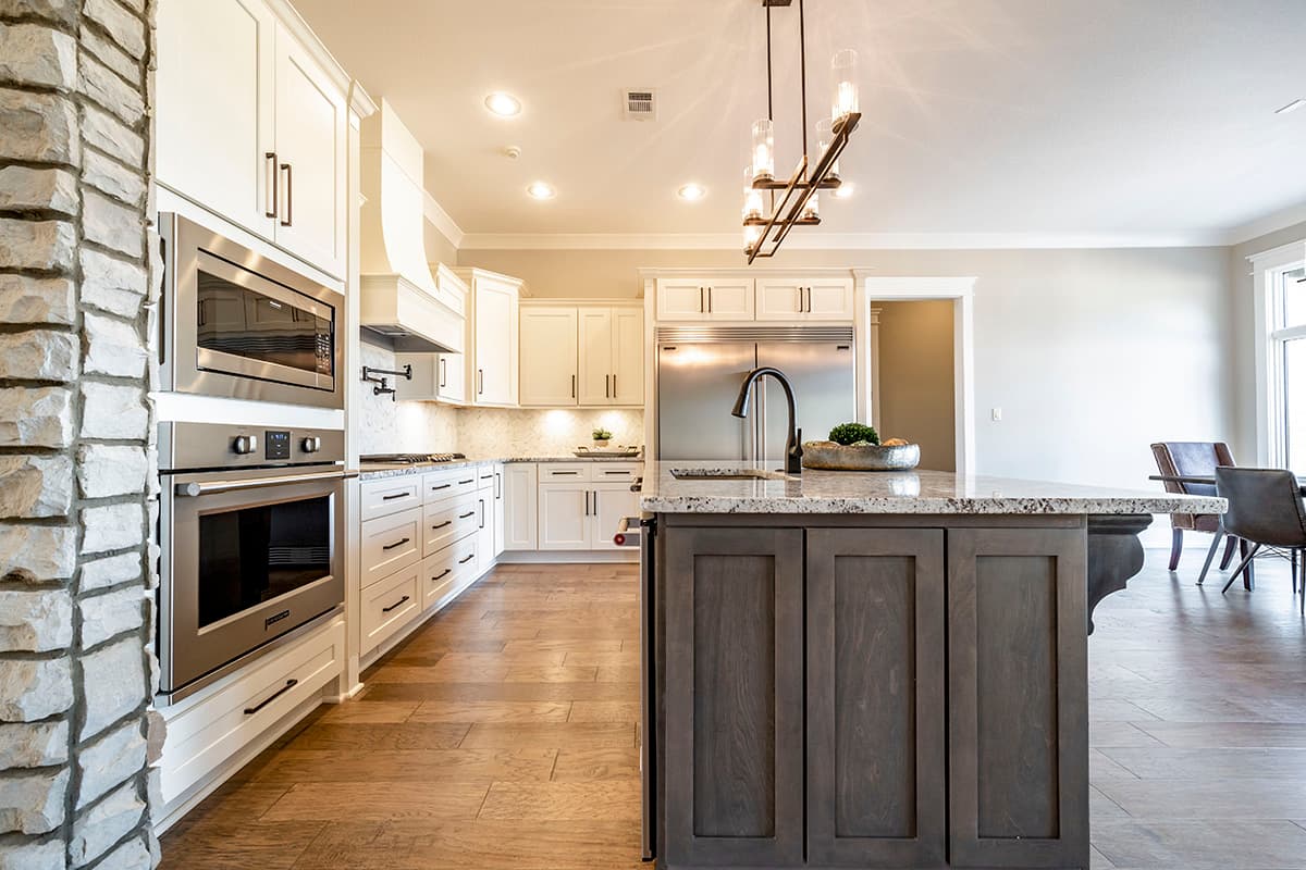 Plan 70575SND: Modern French Country House Plan With Optional Upstairs Game Room - 2352 Sq Ft - Image #9 - European, French Country, Traditional, Transitional