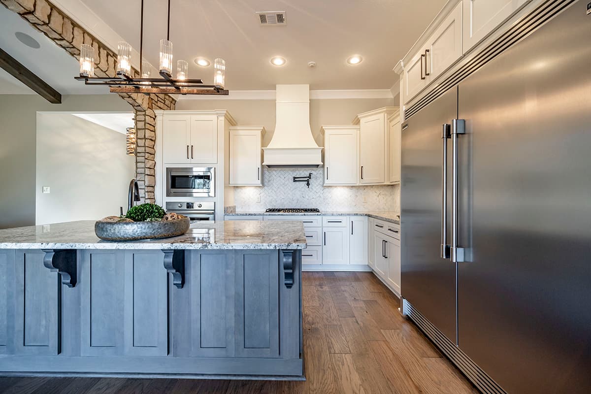 Plan 70575SND: Modern French Country House Plan With Optional Upstairs Game Room - 2352 Sq Ft - Image #13 - European, French Country, Traditional, Transitional