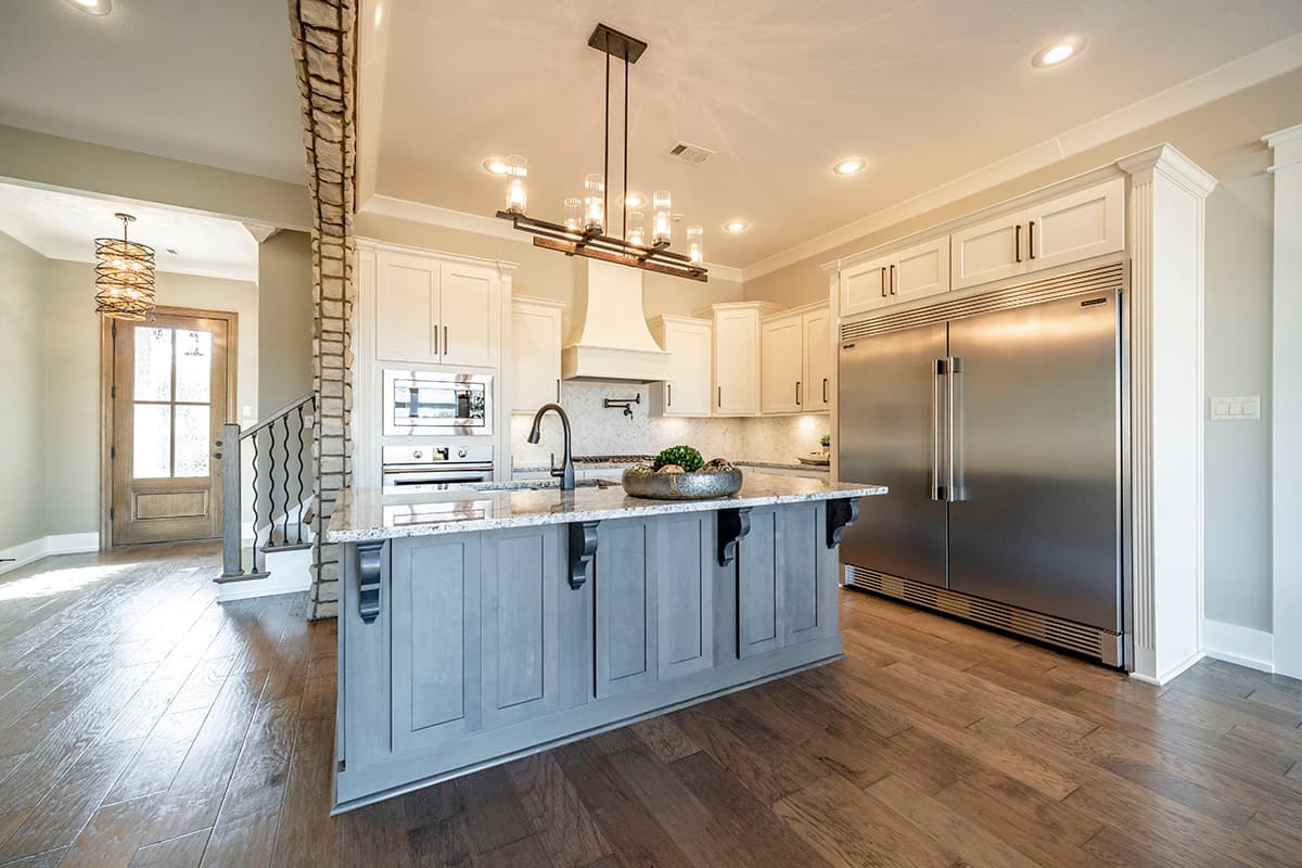 Plan 70575SND: Modern French Country House Plan With Optional Upstairs Game Room - 2352 Sq Ft - Image #12 - European, French Country, Traditional, Transitional