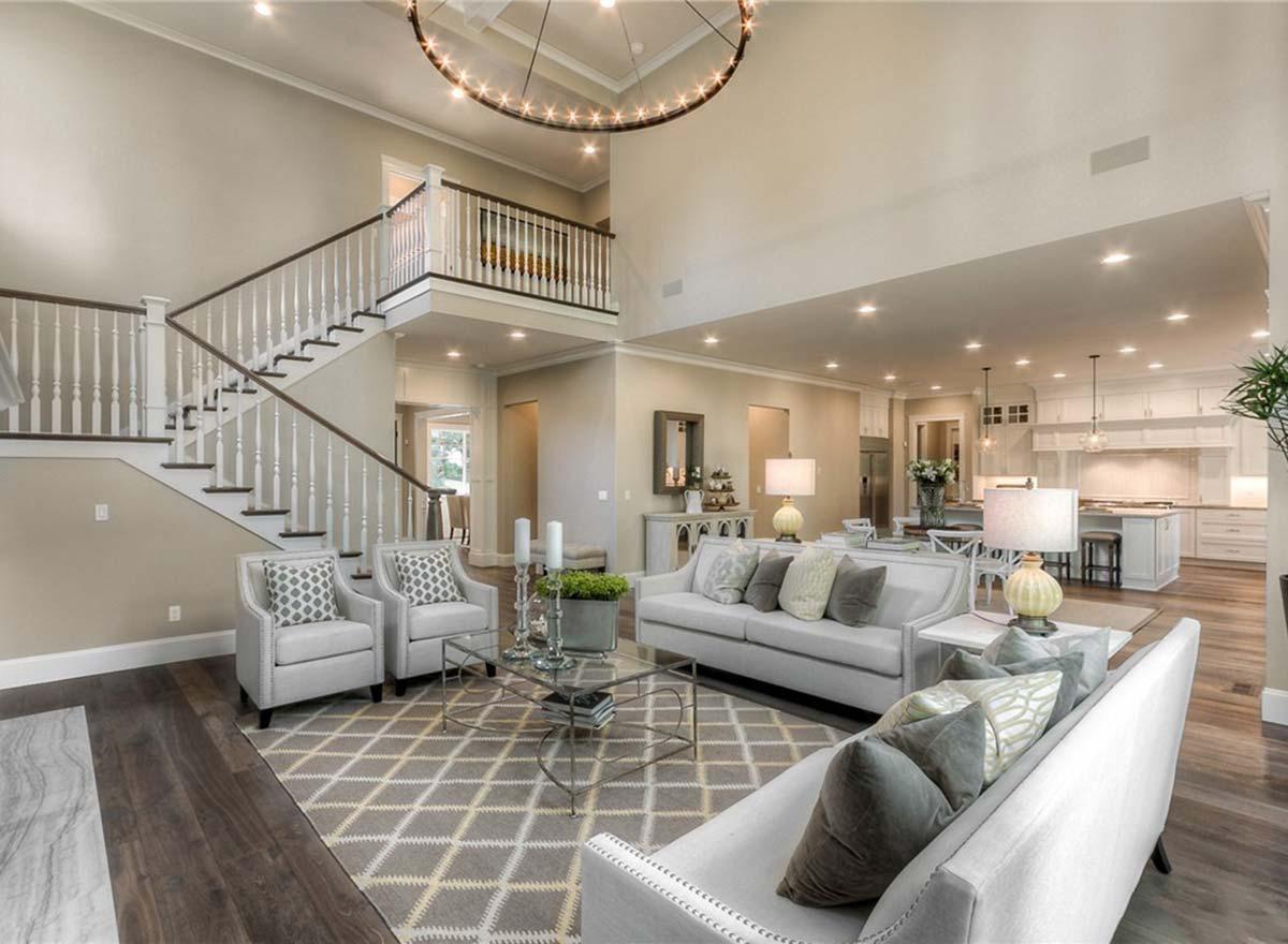 Plan 23746JD: Modern Craftsman House Plan With 2-Story Great Room - Image #11 - Craftsman, New American, Northwest