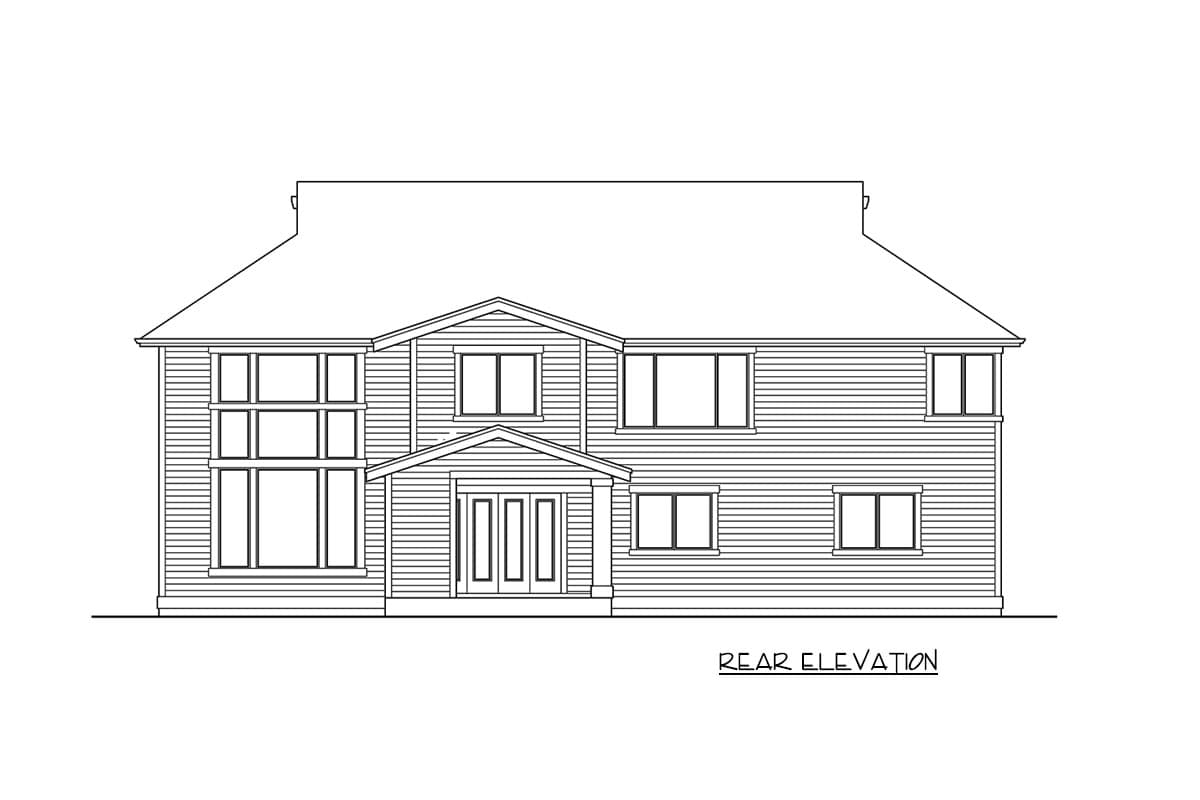 Plan 23746JD: Modern Craftsman House Plan With 2-Story Great Room - Image #28 - Craftsman, New American, Northwest