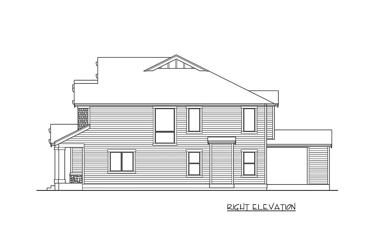 Plan 23746JD: Modern Craftsman House Plan With 2-Story Great Room - Image #29 - Craftsman, New American, Northwest