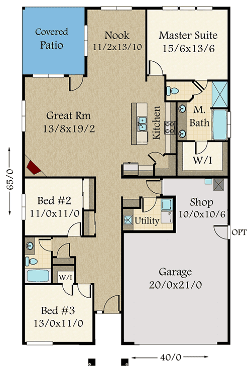 Plan 85233MS: Exclusive Northwest House Plan - Floor Plan - Main Level - Northwest, Prairie