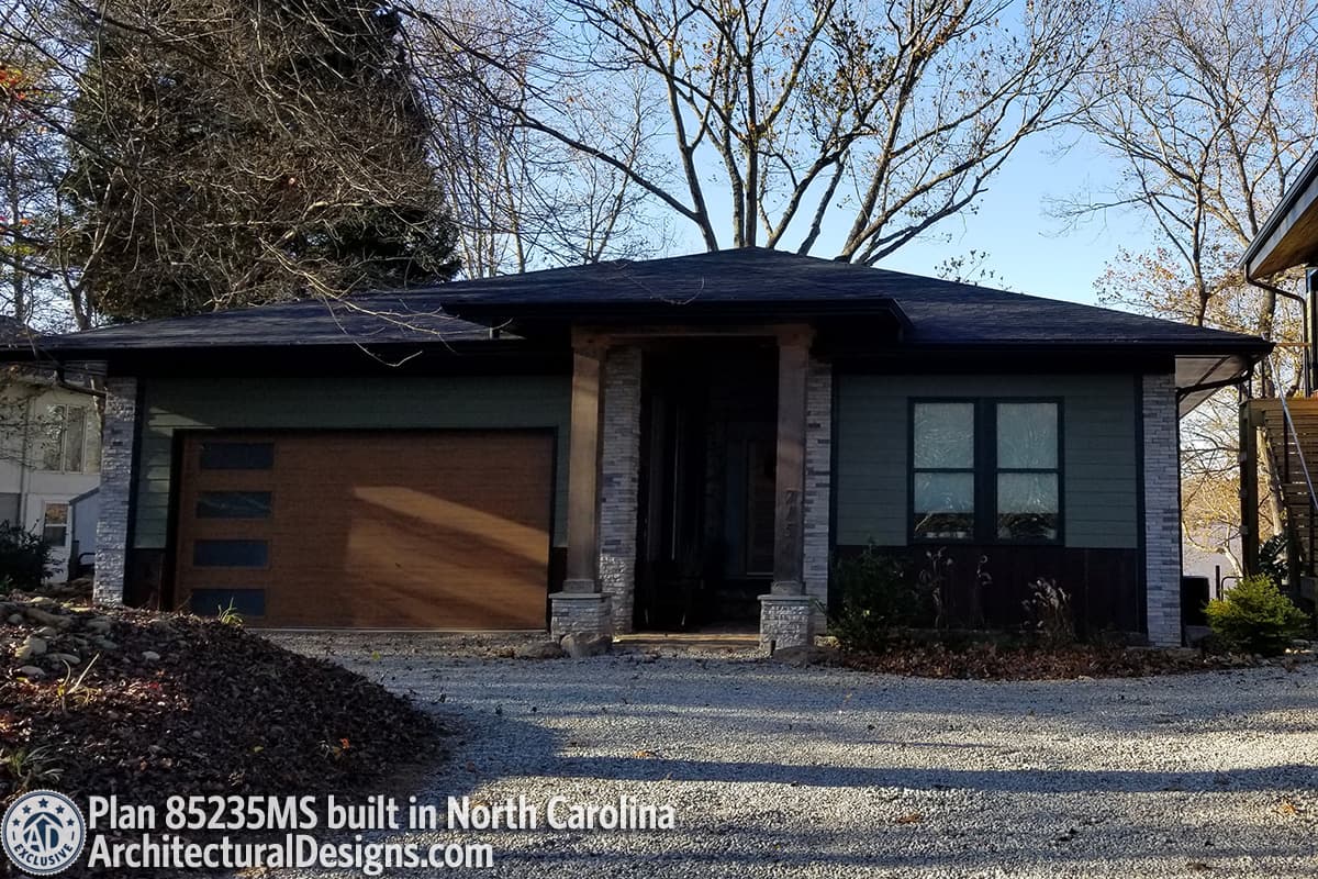 build gallery item - Exclusive House Plan 85235MS Comes to Life in Texas