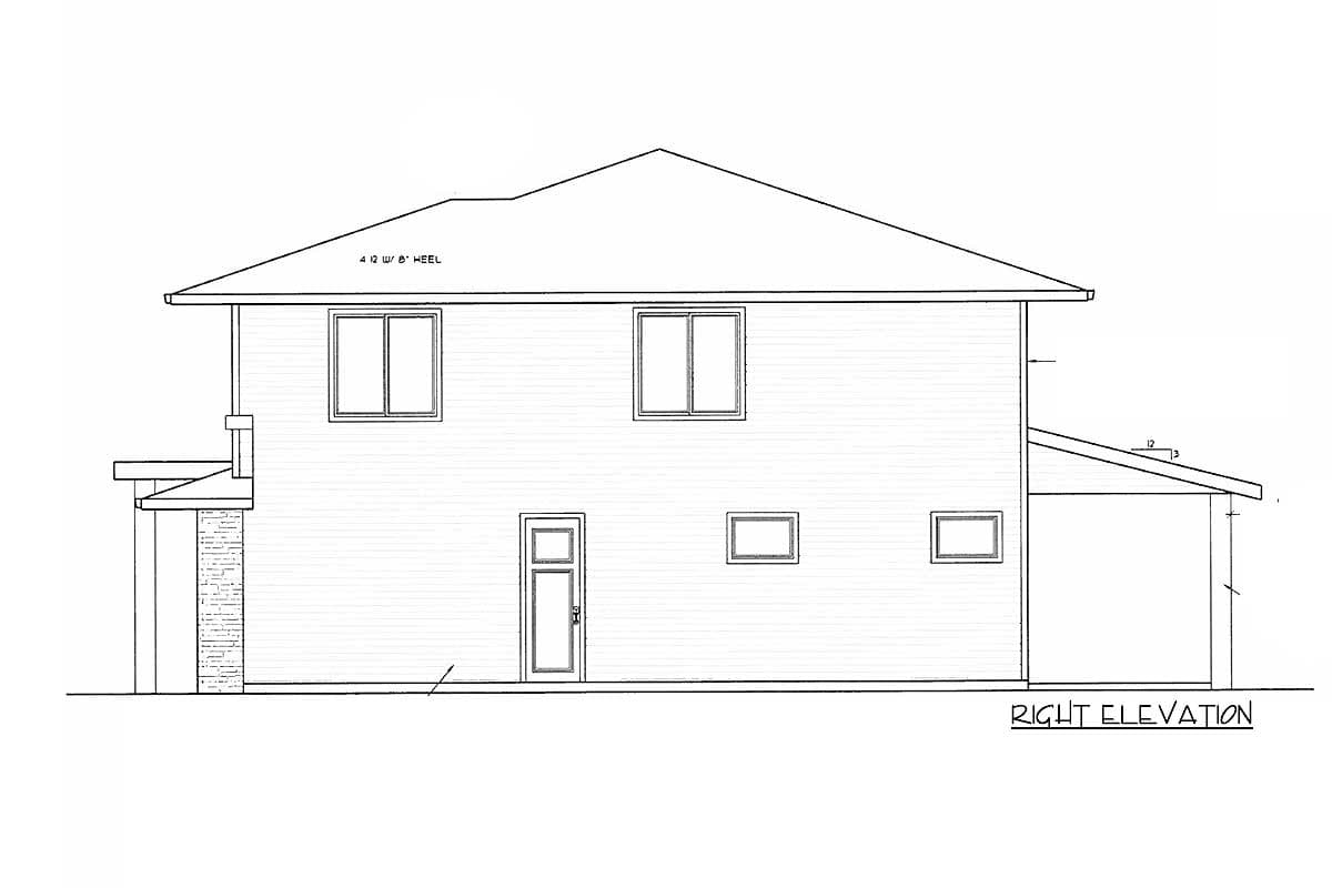 Plan 85239MS: Exclusive 3-Bed House Plan With Upstairs Laundry - Image #30 - Northwest